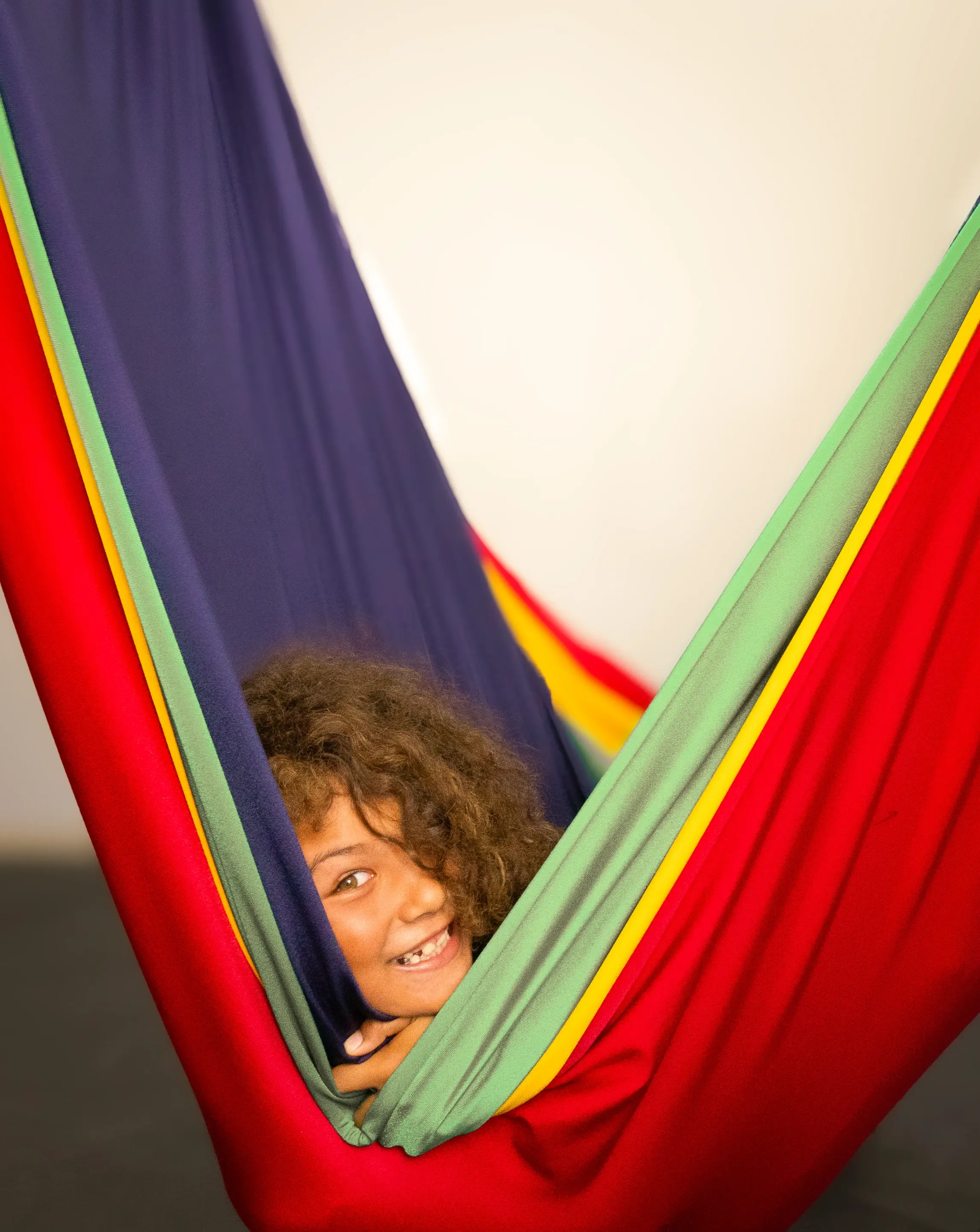 Hammock swing in the sensory gym