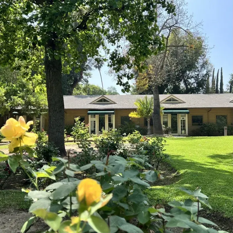 Our Pasadena clinic garden