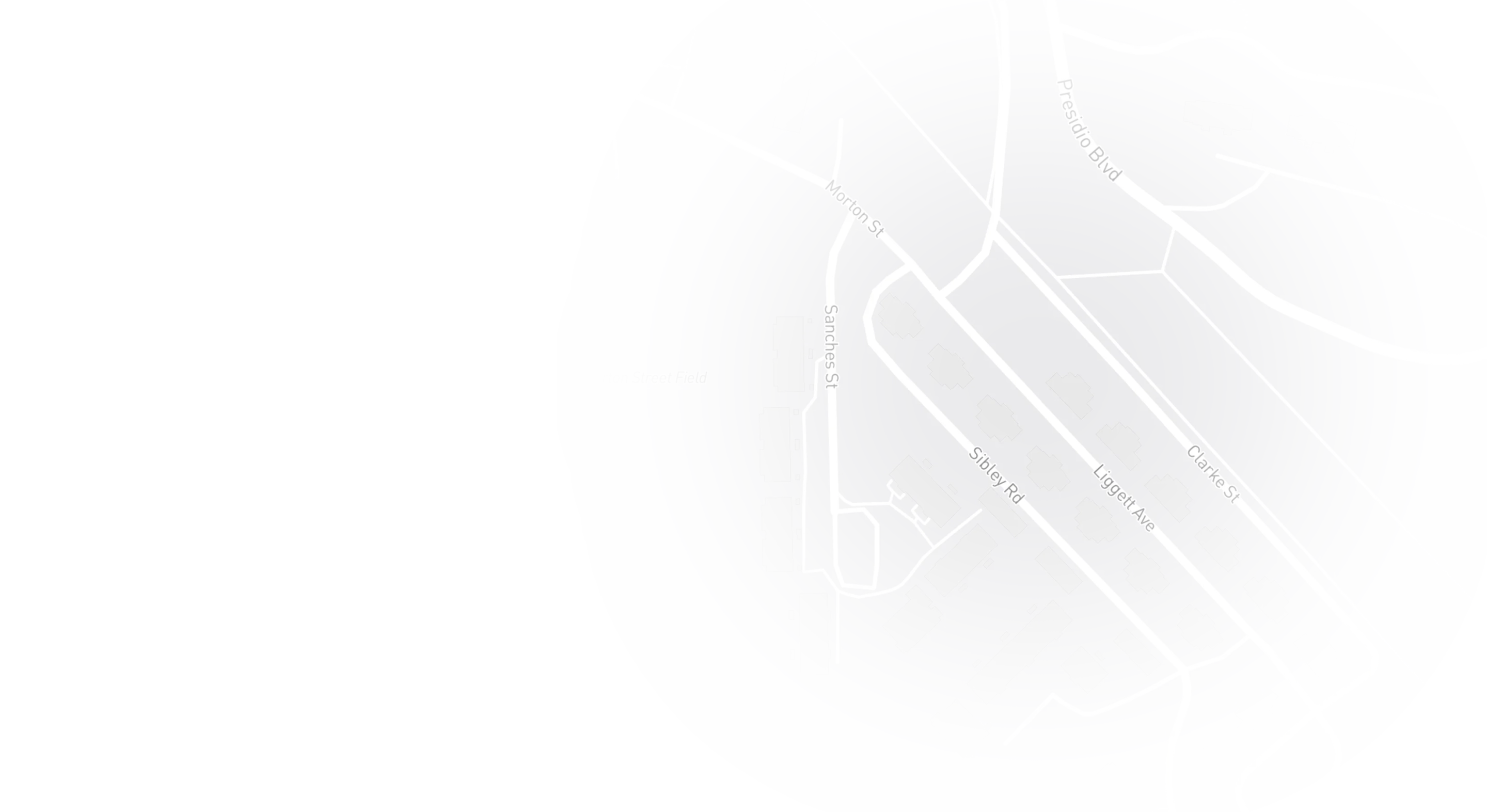 A street map of the neighborhood