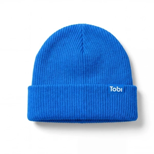 A knitted Tobi beanie